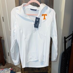 University of Tennessee White Performance Pullover Hoodie
